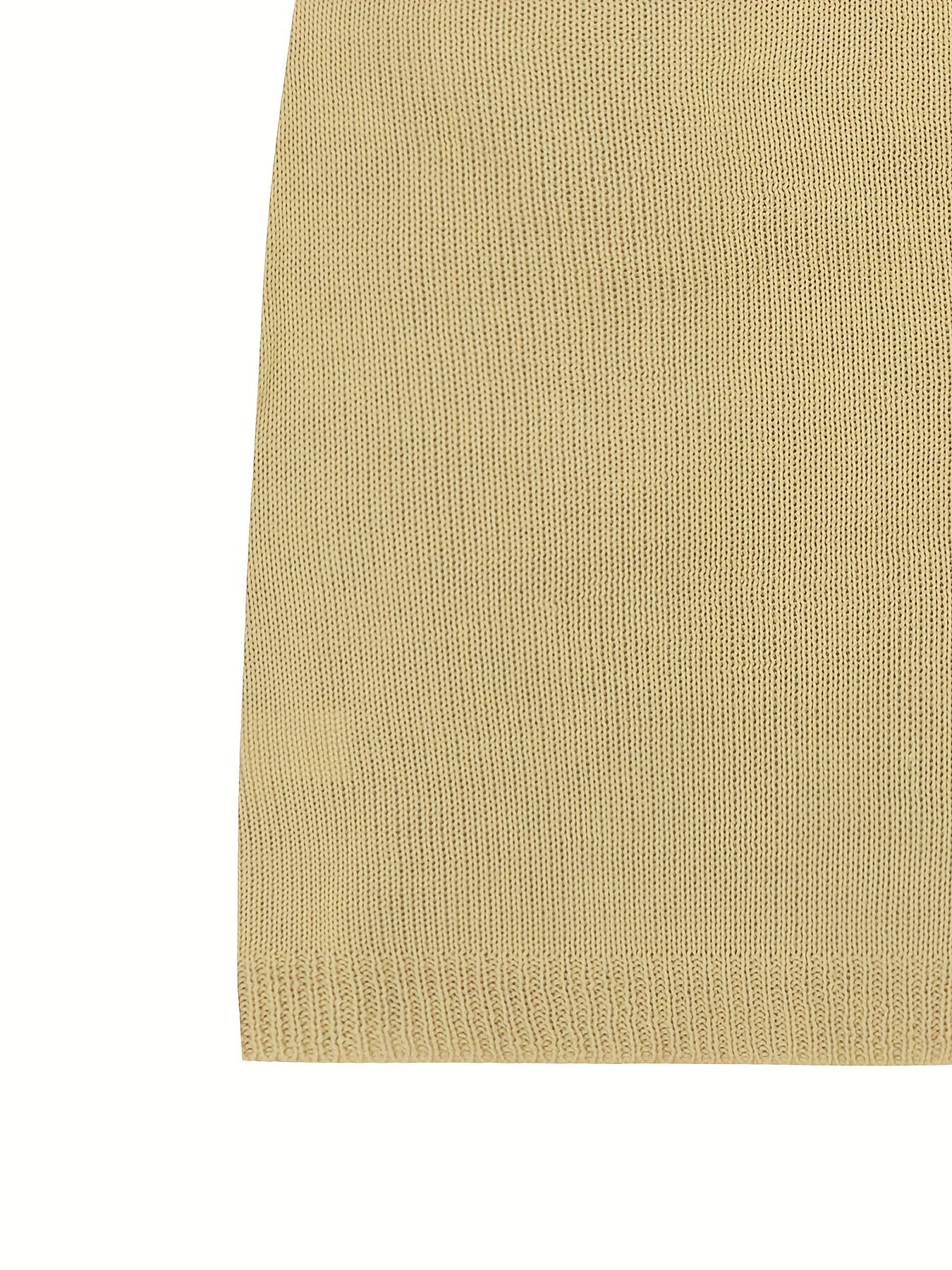 Colorblock Pattern Halter Neck Knit Top Women's Clothing