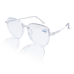 Square Anti Light Glasses Metal Frame