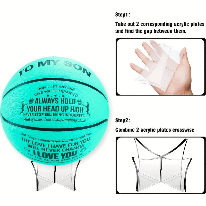 Transparent Acrylic Stand Holder for Ball Displays