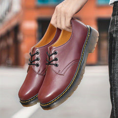 Men's Lace-Up Derby Shoes Business Wedding Dark Academia