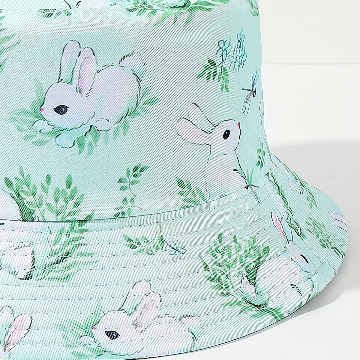 Easter Bunny Fisherman Hat Double Sided Small Fresh Unisex Basin Hat