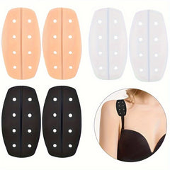 3pcs Silicone Shoulder Pads Non-slip Bra Strap Cushions