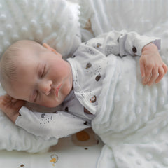 17" Lifelike Reborn Baby Doll Soft Body Realistic Newborn Baby Doll