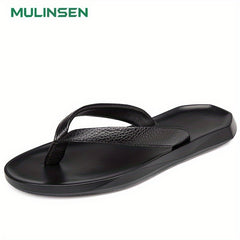 Leather Arch Support Flip Flops Lightweight Thong Sandals