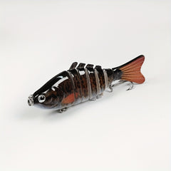 5pcs Lifelike 7 Segment Swimbait 15g Crankbait Fishing Tackle
