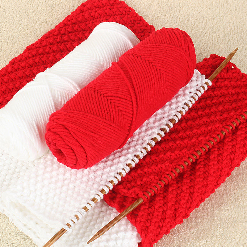 Soft Yarn For DIY Gift Comfortable Chunky Knit Supplies 500g