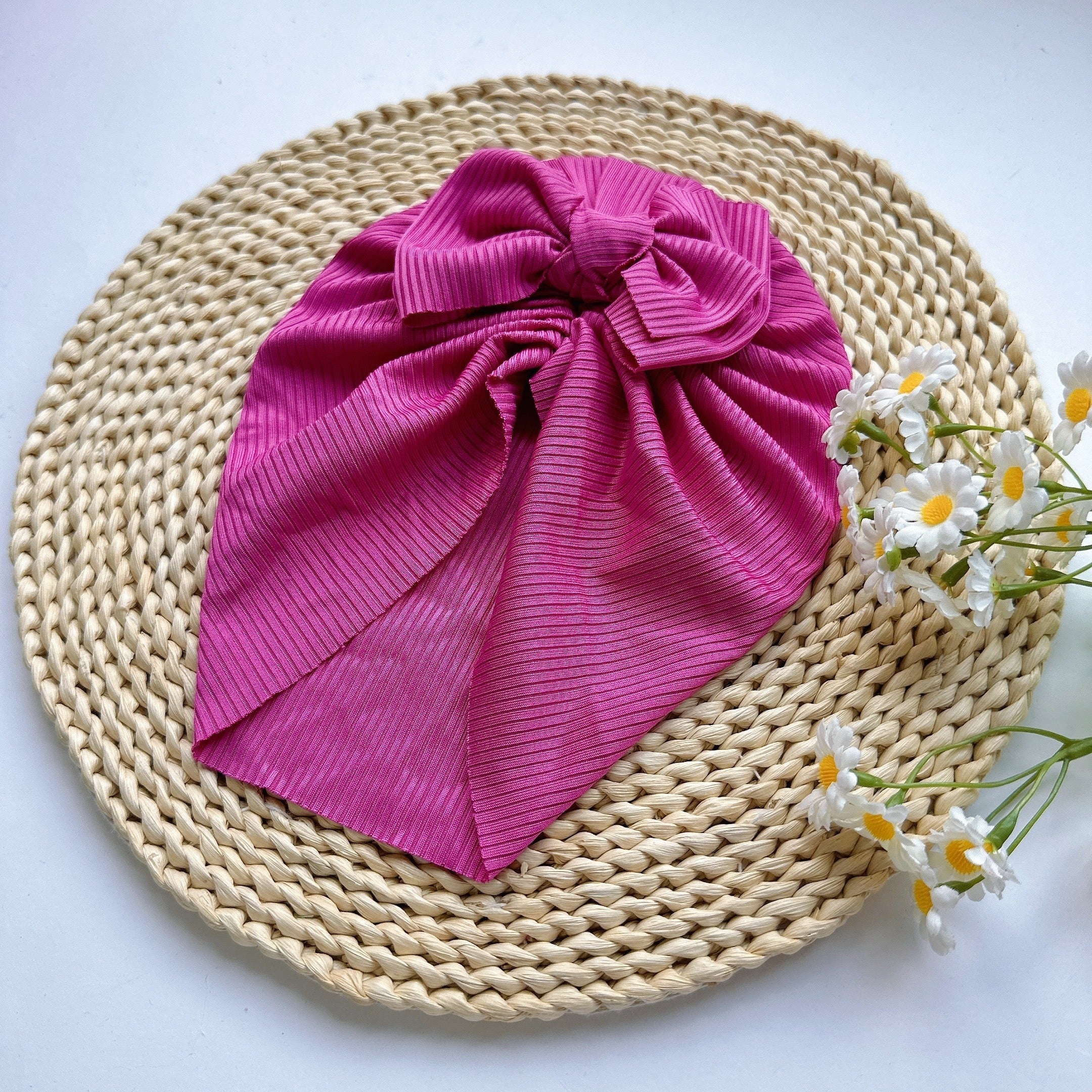 Baby Spring Summer Thin Headband Soft Bow Hat