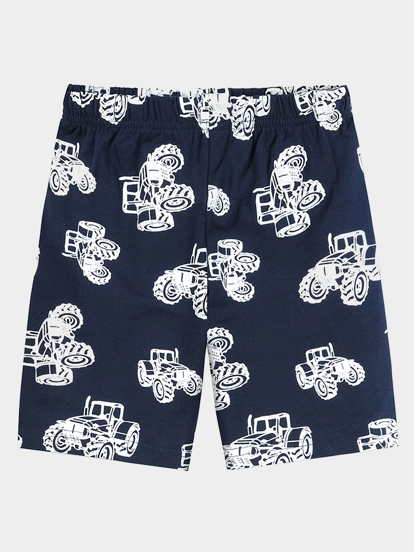 Boys Glow In The Dark Truck Pajama Set