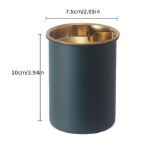 Detachable Metal Stainless Steel Ashtray Funnel Windproof Car Ashtray Cup