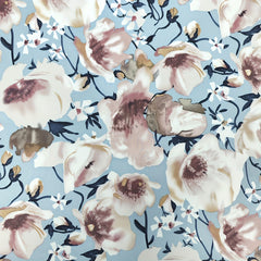 1pc Faux Cotton Fabric Diy Cloth Dress Fabric 1yard Cut Size