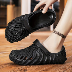 Women's Hollow Out Clogs Non Slip Sandals Lightweight Slippers