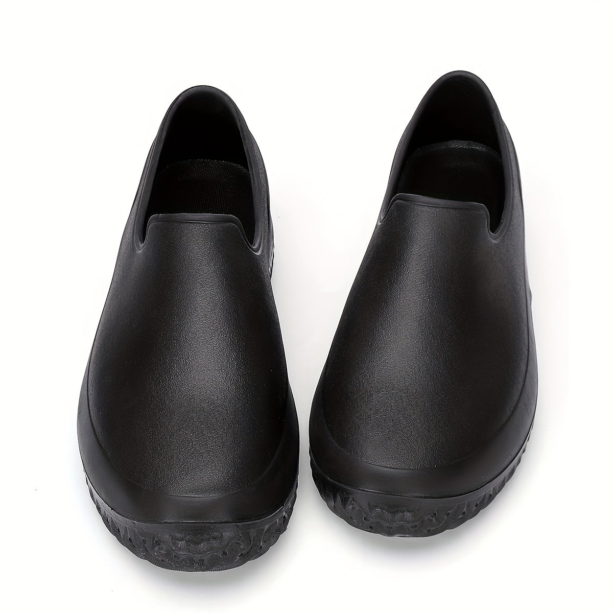 Men's Low Top Wear resistant Rain Shoes Waterproof Oil proof Non Slip Shoes