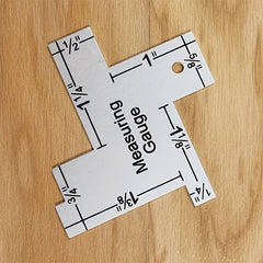 1pc Multilateral Aluminum Ruler Metal Patchwork Clothing Tailor Ruler