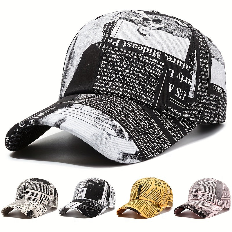 Alphabet Baseball Cap Outdoor Sun Visor Hat