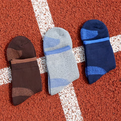 Men's Mid Crew Sport Socks - Cotton Blend - Breathable