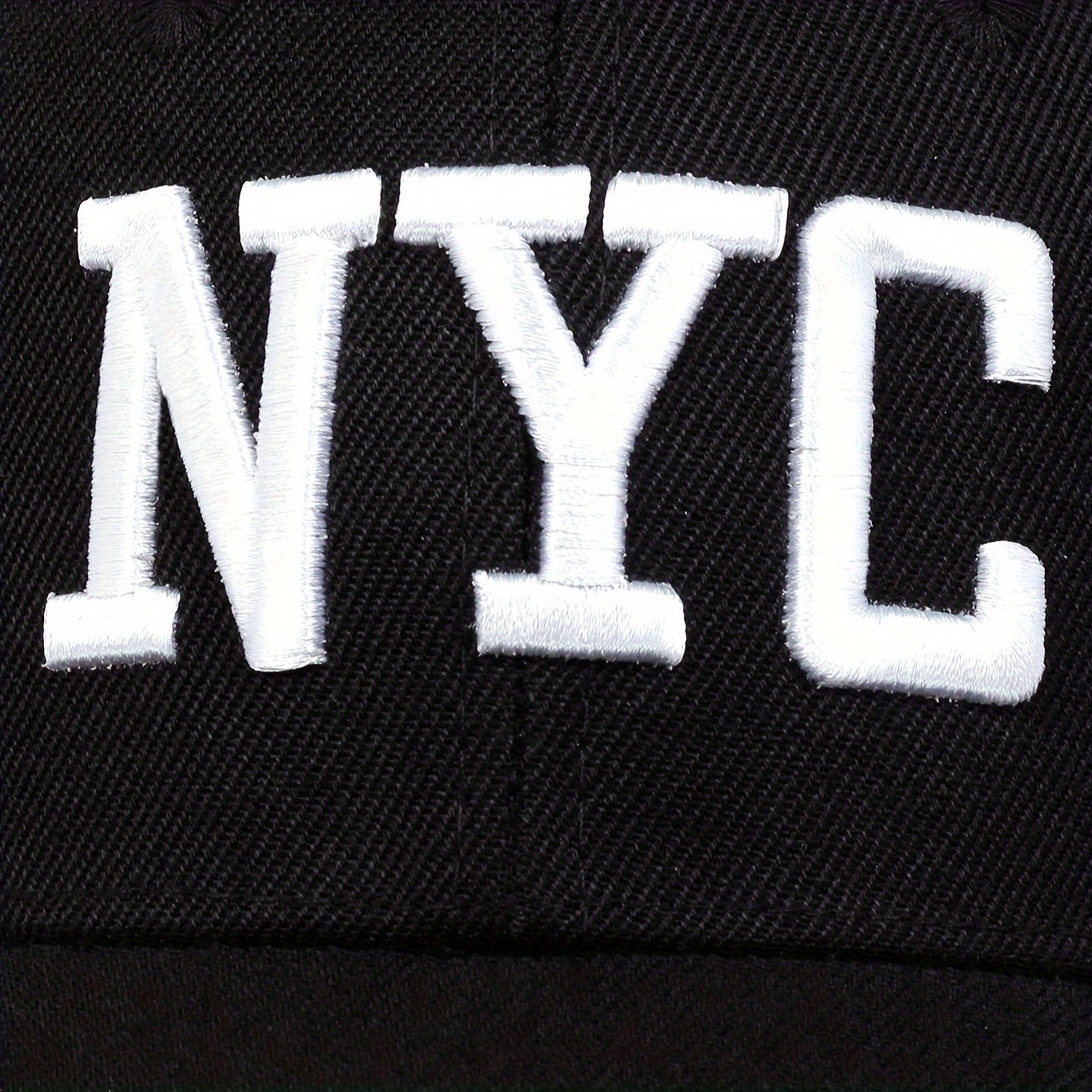 Letter Embroidered Baseball Cap Outdoor Sun Hat