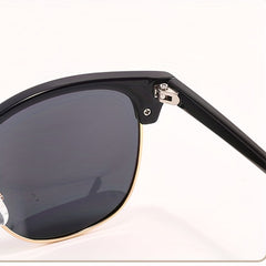Men's Square Frame Polarized Sunglasses UV Protection