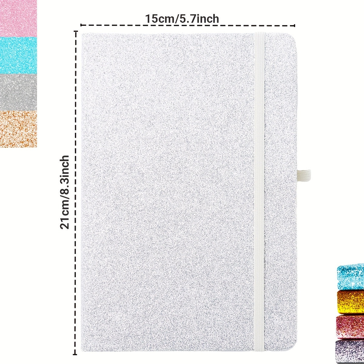 Glitter Shining A5 Notebook 82 Sheets Thickened Paper