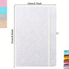 Glitter Shining A5 Notebook 82 Sheets Thickened Paper