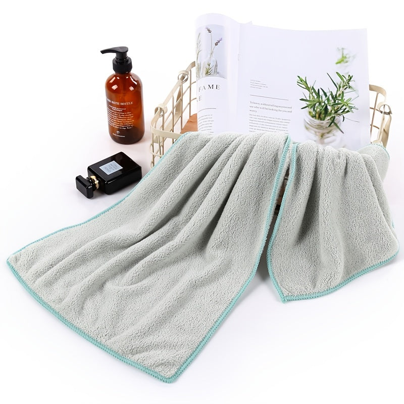 3pcs Absorbent Water Hand Towels Dry Fast Microfiber Face Towel Random
