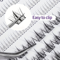 DIY Cluster Lashes Extension for Fuller Eyes