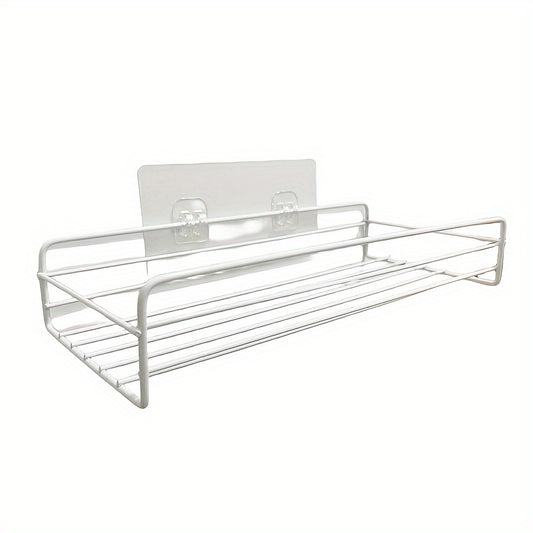 Adhesive Bathroom Wall Caddy Kitchen Storage Rack