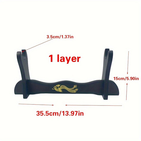 1pc Sword Rack Samurai Sword Rack Fishing Rod Rack