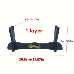 1pc Sword Rack Samurai Sword Rack Fishing Rod Rack