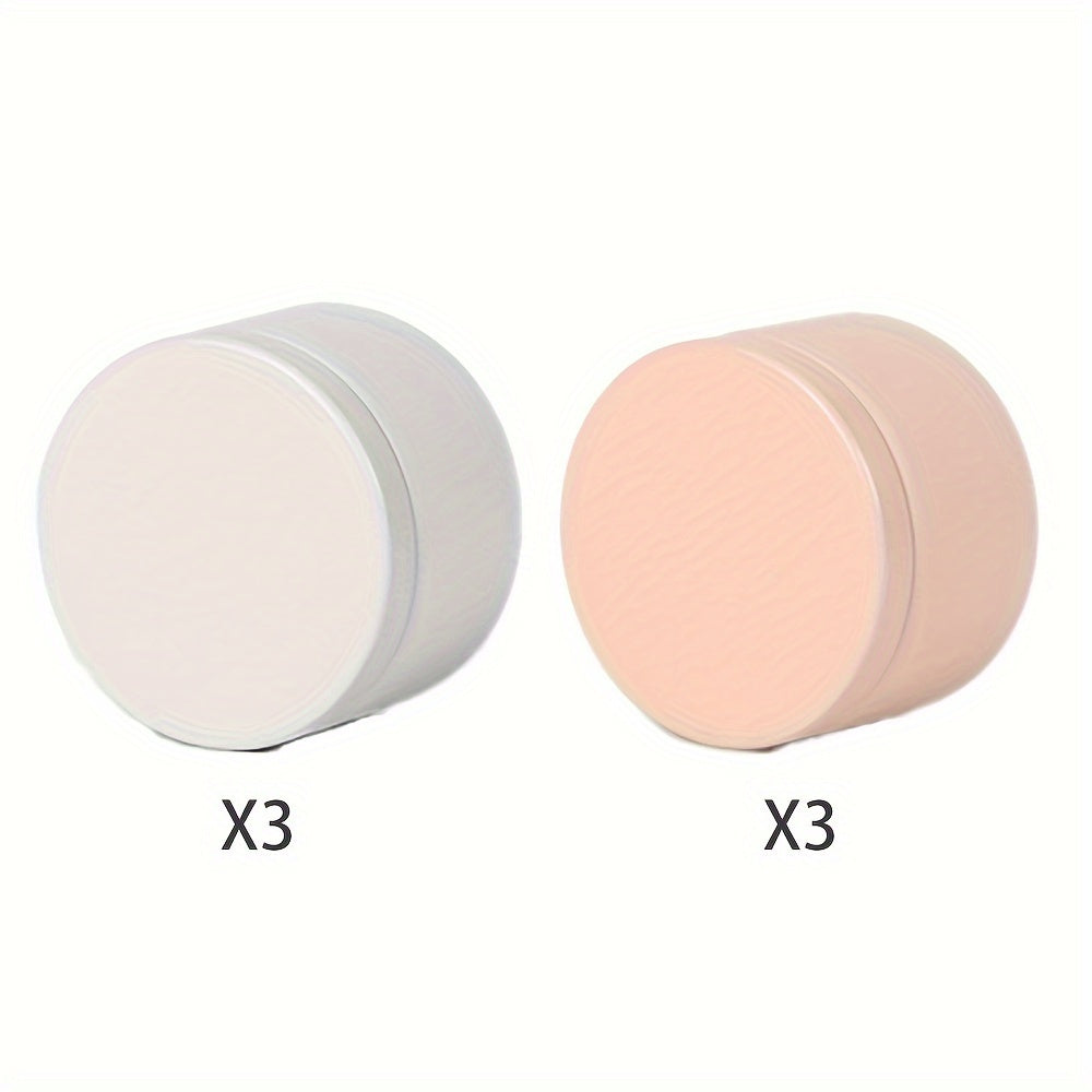 6pcs Storage Iron Box Candle Jar Candy Box Tea Leaf Box