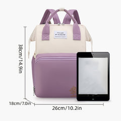 Fashionable Mother Bag Portable Waterproof Backpack Large Capacity Bag