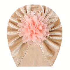 Chiffon Flower Baby Headscarf Hat - For Baby