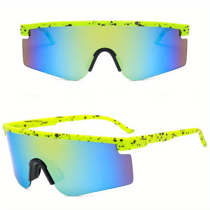 Men's Outdoor Large Frame Windproof Sunglasses with Anti-pressure Glasses
