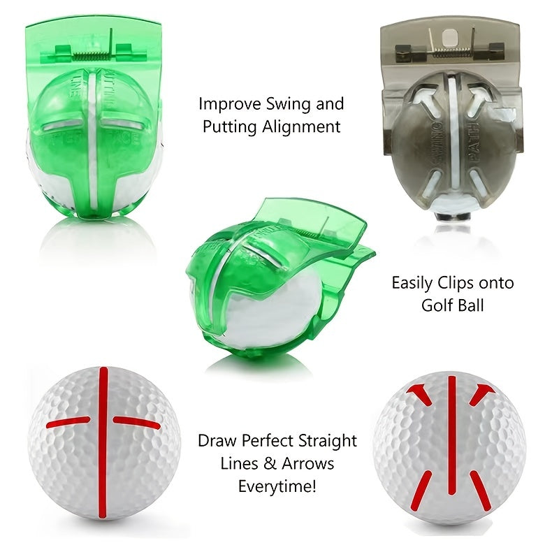 Golf Ball Line Liner - Improve Alignment and Precision