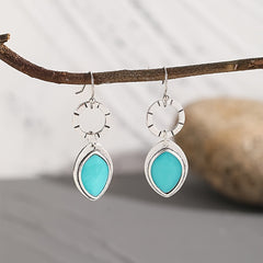 Turquoise Style Bohemian Retro Earrings