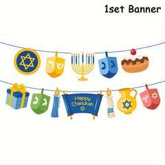 Hanukkah Party Tableware & Decoration Set