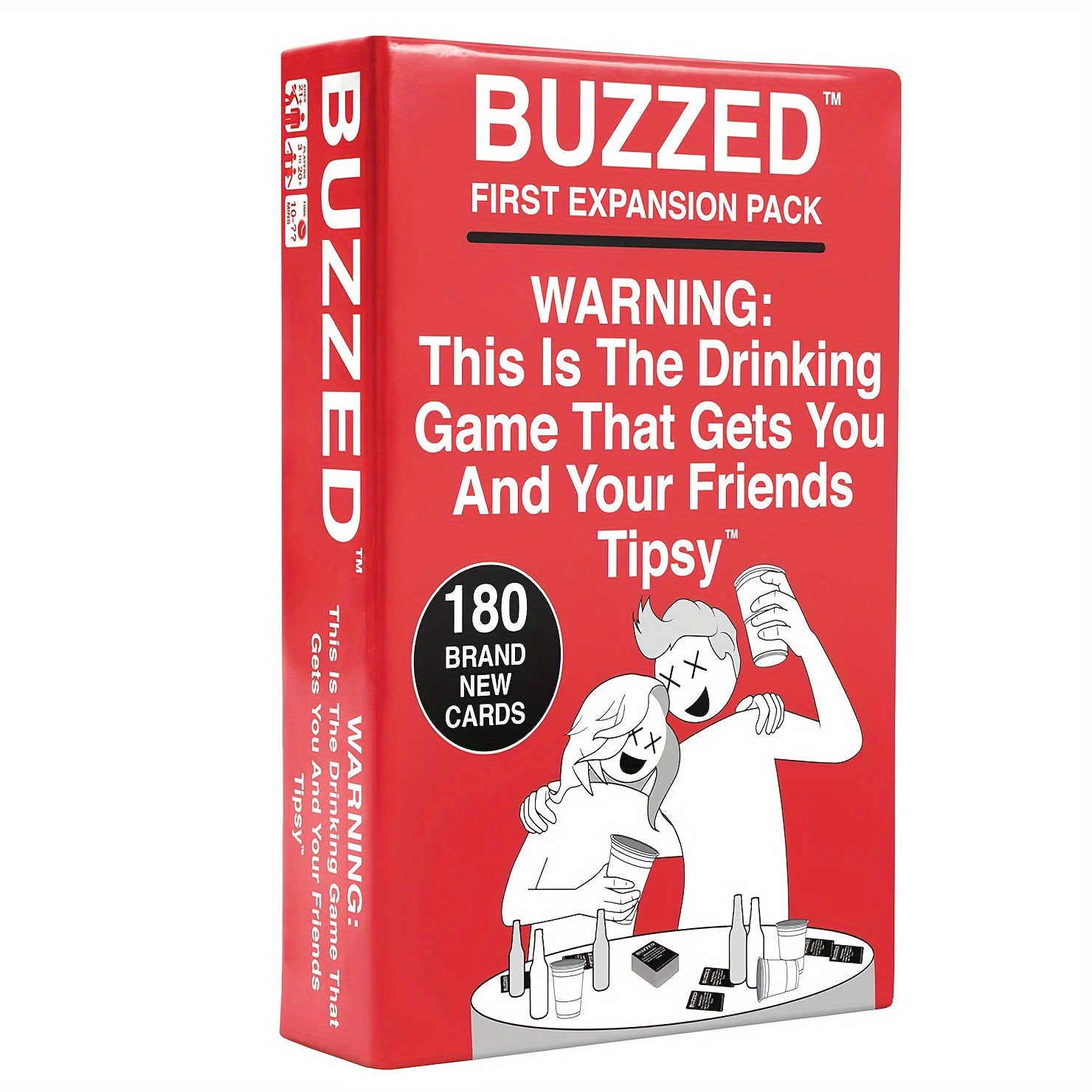 Buzzed Adult Party Game For Friends - Hilarious Fun Game