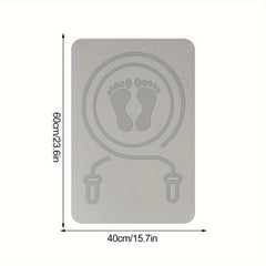 45x63cm Waterproof Exercise Mat Anti-slip Mute Jump Rope Mat