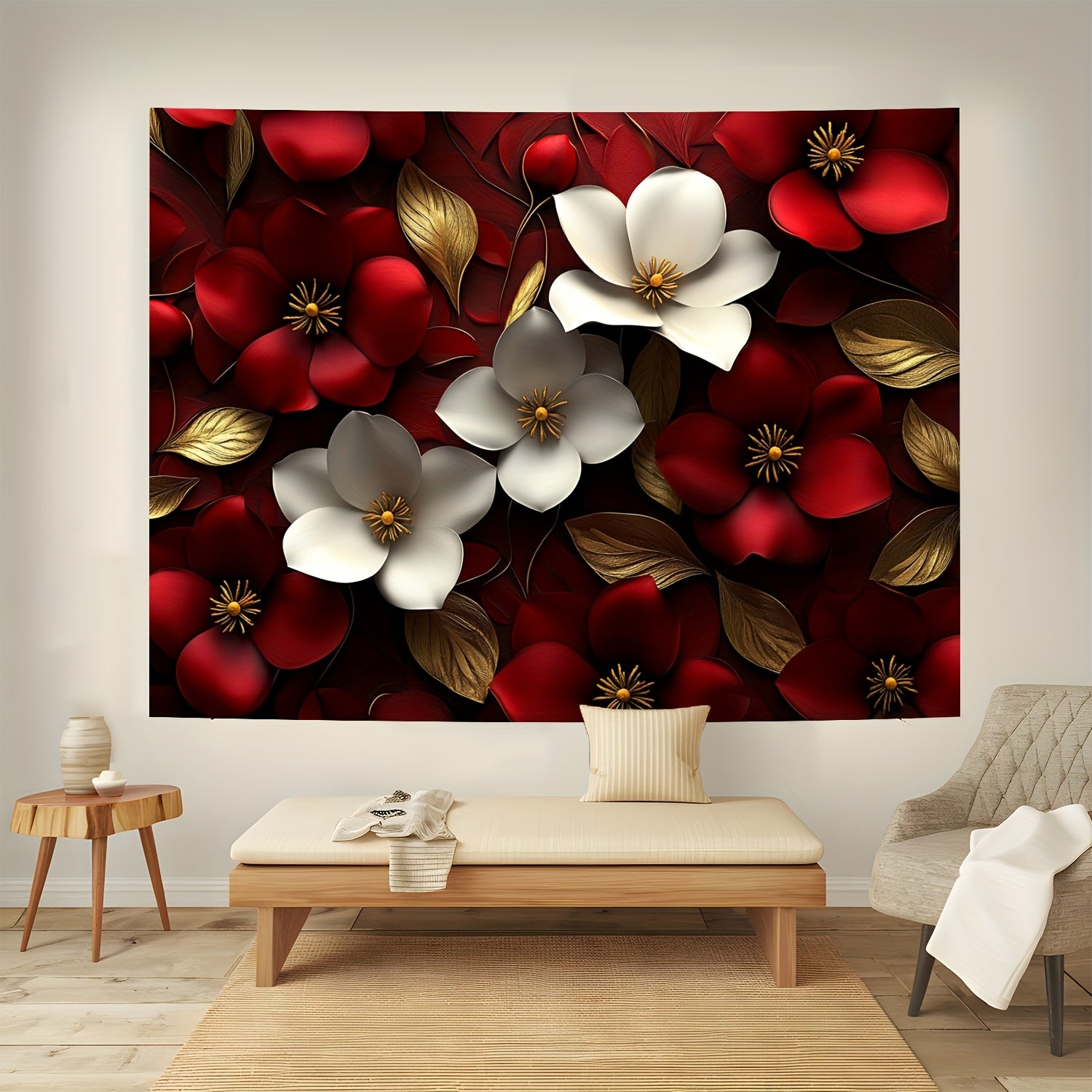 High End 3D Tulip Wallpaper for Events