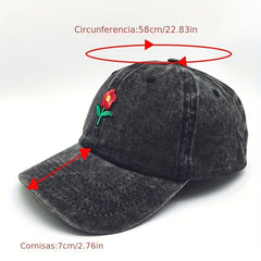 Vintage Patched Embroidered Baseball Cap for Men Women