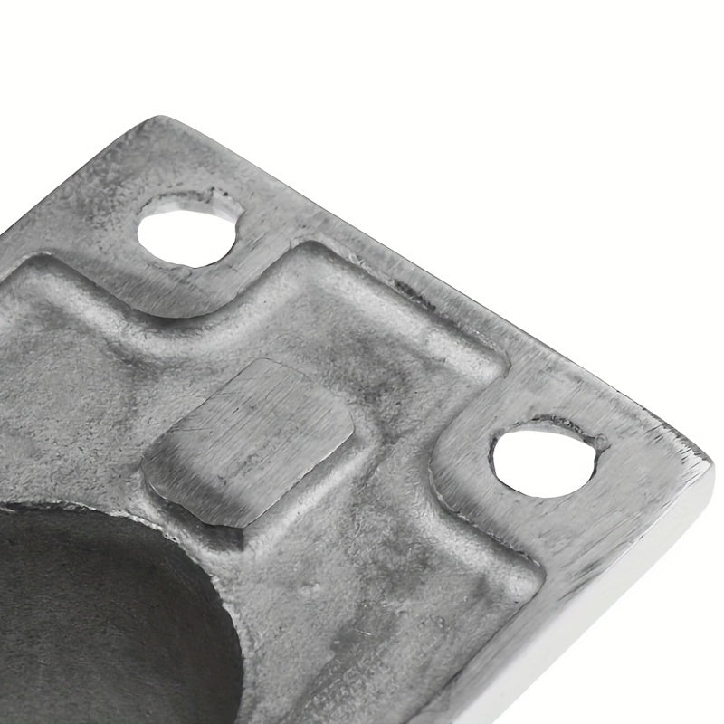 316 Stainless Steel Rail Base Fitting 2 Rectangular Base 90 Marine Hardware