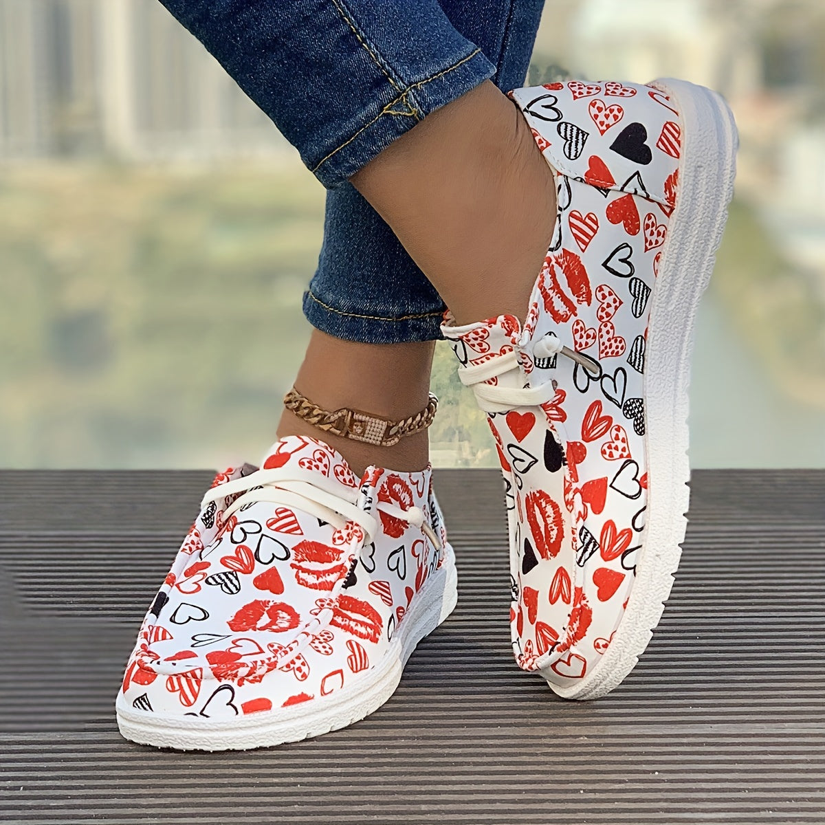 Women's Non-Slip Boat Shoes - Lightweight Round Toe Flats
