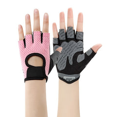 Non Slip Fishing Gloves Breathable Half Finger Gloves For Cycling Gym