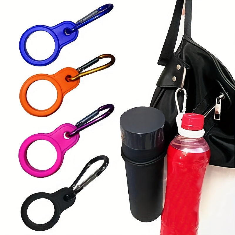 4pcs Silicone Water Bottle Hanging Buckle for Outdoor Travel