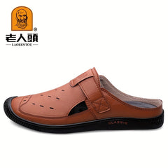 Men's Slip on Mules Walking Slippers Outdoor Loafers