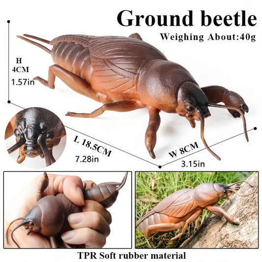 Realistic Insect Model Dolls Soft Plastic Educational Toys Assorted Colors