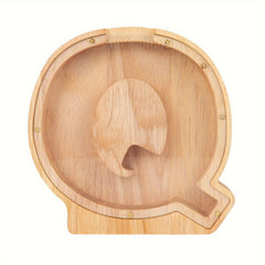 Wooden 26 Letter English Savings Tank Decoration 17.78 cm