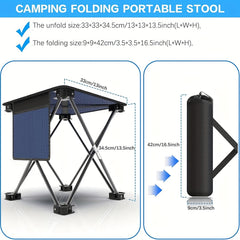 Portable Folding Stool for Camping and Traveling