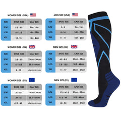 Marathon Compression Socks for Men Outdoor Sports Crew Socks
