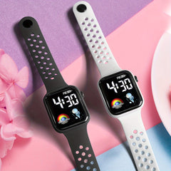 LED Astronaut Kid's Sports Watch Electronic Timepiece