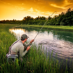 Ultra Light Carbon Fiber Mini Rod for River Pond Fishing